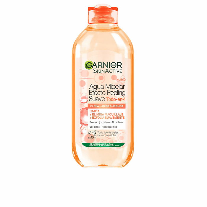 Garnier SKINACTIVE Eau Micellaire Effet Peeling Doux Tout-en-1 400 ml Garnier SKINACTIVE Eau Micellaire Effet Peeling Doux Tout-en-1 400 ml