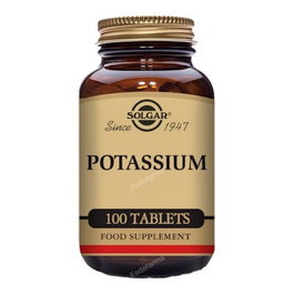 SOLGAR Gluconate de Potassium 99mg, 100 comprimés