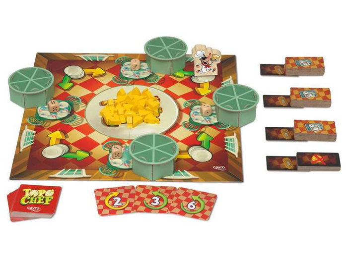 Cayro Topo Chef - Jeu de société - Recommandé 6 ans - Versions multilingues (espagnol, anglais, français, italien, portugais, allemand, polonais)