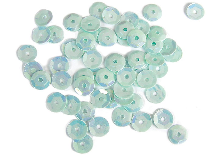 Innspiro Paillettes aurora boreale bleu clair 7mm Innspiro Paillettes aurora boreale bleu clair 7mm