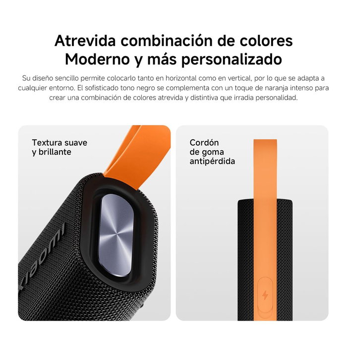 Haut-parleurs bluetooth portables Xiaomi QBH4269GL Noir 5 W Haut-parleurs bluetooth portables Xiaomi QBH4269GL Noir 5 W