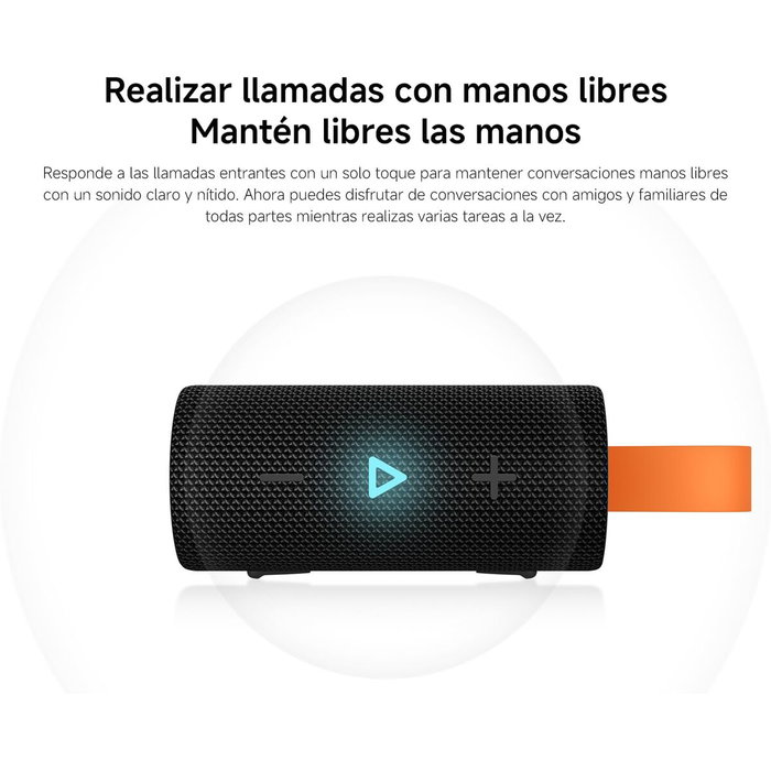 Haut-parleurs bluetooth portables Xiaomi QBH4269GL Noir 5 W Haut-parleurs bluetooth portables Xiaomi QBH4269GL Noir 5 W