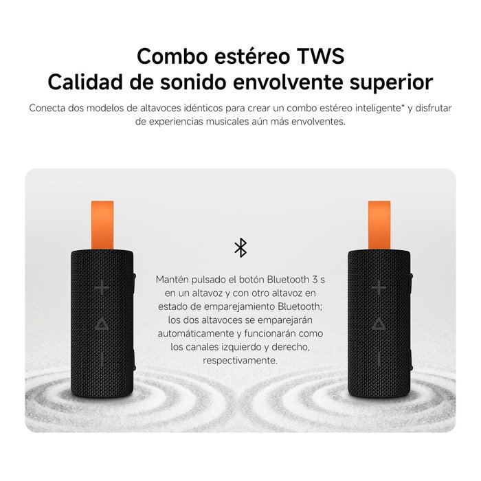 Haut-parleurs bluetooth portables Xiaomi QBH4269GL Noir 5 W Haut-parleurs bluetooth portables Xiaomi QBH4269GL Noir 5 W