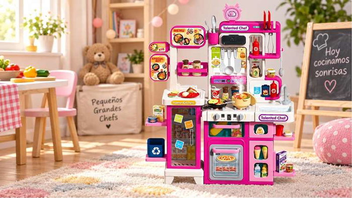 Jugatoys - jugahome Cocina Pequeños Chefs 89x72x22cm