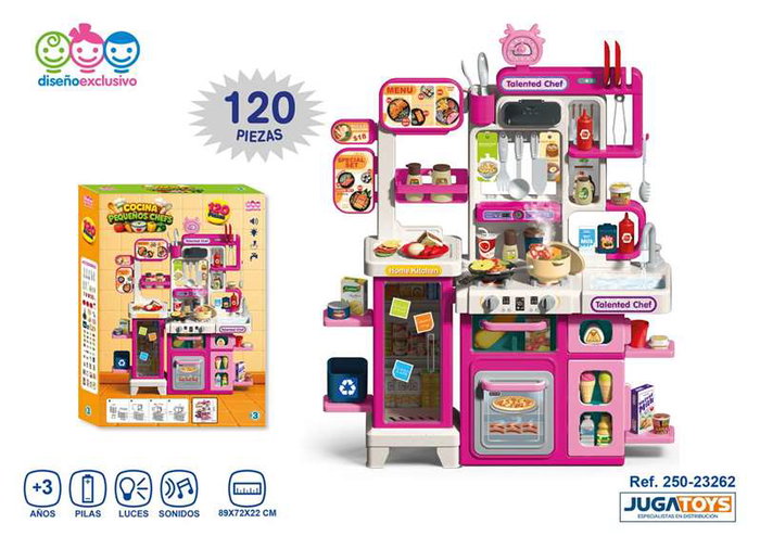 Jugatoys - jugahome Cocina Pequeños Chefs 89x72x22cm