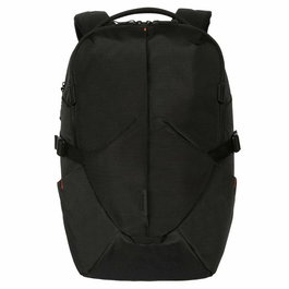 Targus Terra EcoSmart Sac à Dos 15-16 pouces avec Housse de Pluie et Système Antivol - Noir - Fabriqué à Partir de Bouteilles Recyclées