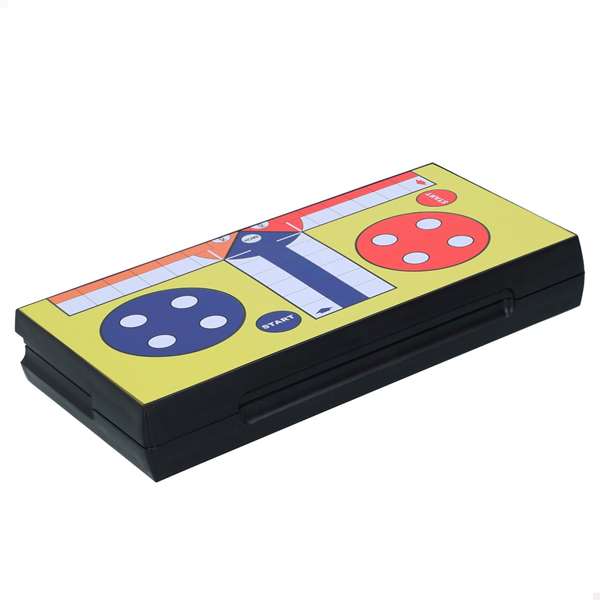 Color Baby Parchis magnétique format voyage avec 18 pièces, jeu de société portable 21x40x11 cm, à partir de 3 ans
