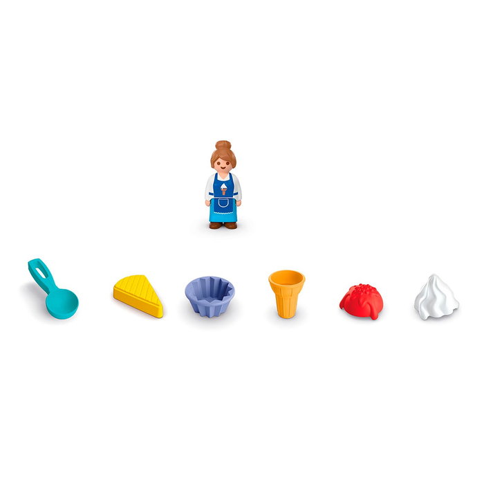 PLAYMOBIL Junior Sand Heladería 72006