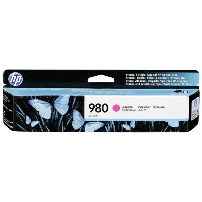 HP 980 Magenta (D8J08A) Cartouche d'encre