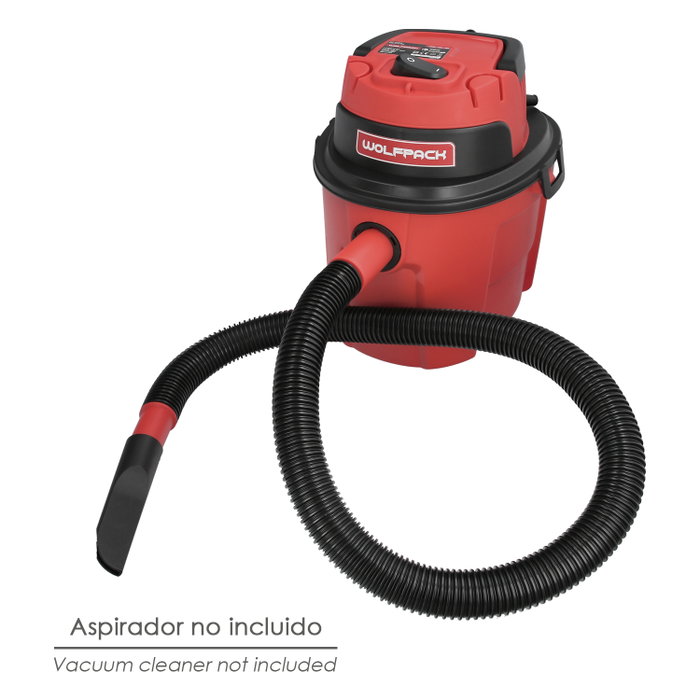 WOLFPACK LINEA PROFESIONAL Kit de Tube et Buses pour Aspirateur Souffleur Eau et Poussière 10L/1000W