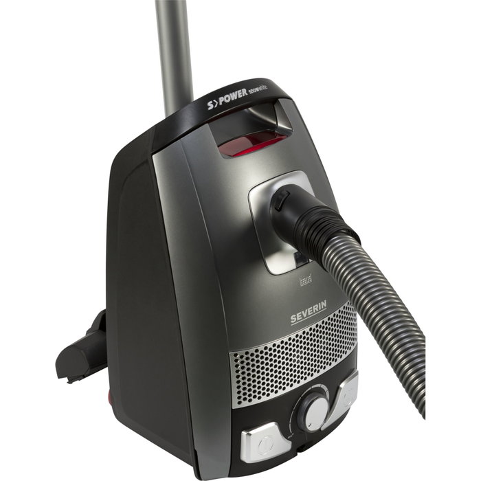 Severin BC 7045 S'Power Gris / Rouge
