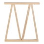 Astigarraga Pied de table Bok en bois 2 positions 75 x 64 x 5,8 cm