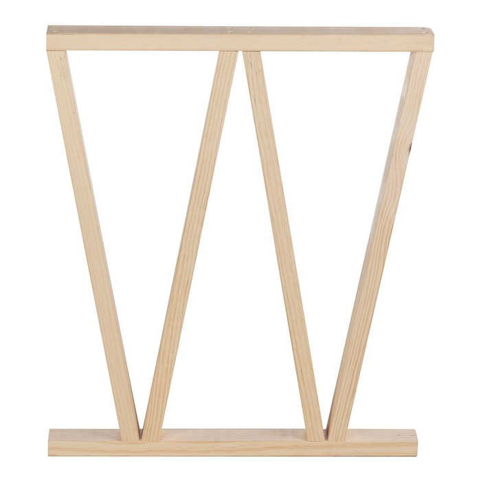 Astigarraga Pied de table Bok en bois 2 positions 75 x 64 x 5,8 cm