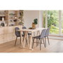 Astigarraga Pied de table Bok en bois 2 positions 75 x 64 x 5,8 cm