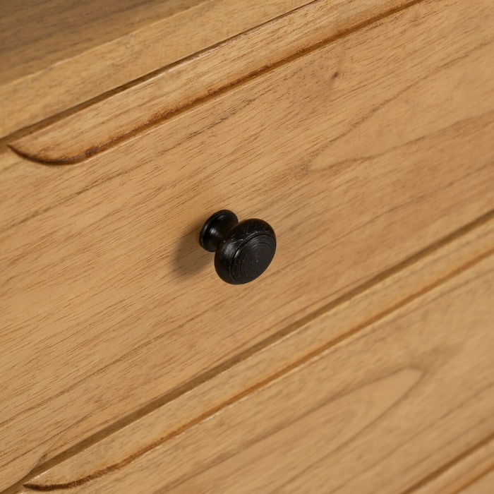 Buffet Naturel Bois 130 x 40 x 80 cm