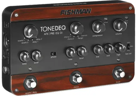 FISHMAN PEDAL PREAMP TONE AFX DEQ ACUSTIC FISHMAN PEDAL PREAMP TONE AFX DEQ ACUSTIC