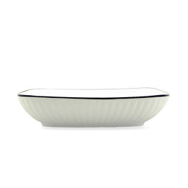 Bandeja Porcelana Gastro Black Quid 19,5x3,6 cm