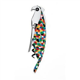 Alessi Tire-bouchon Parrot Multicolore