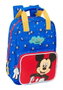 Safta Sac à dos enfant personnage Mickey Mouse "Good Day" avec poignée adaptable pour chariot 20 x 28 x 8 cm