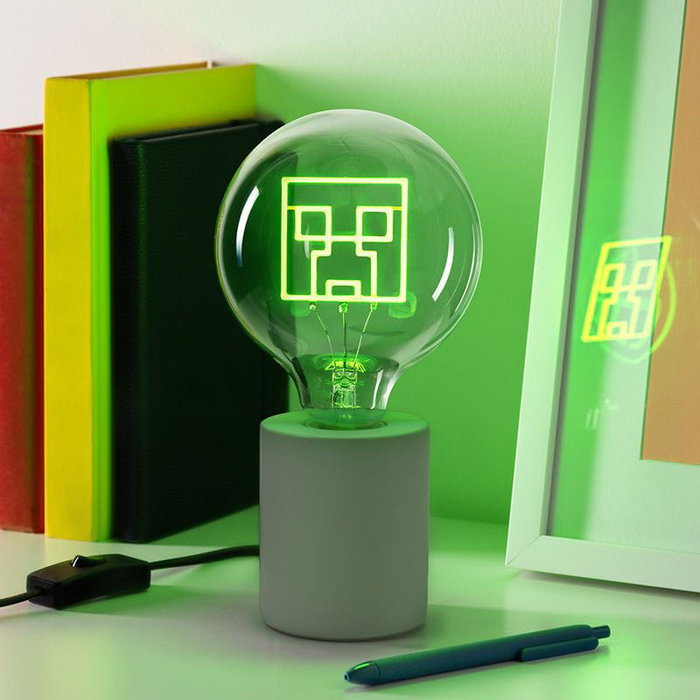 Minecraft lampe LED neon Creeper Minecraft lampe LED neon Creeper