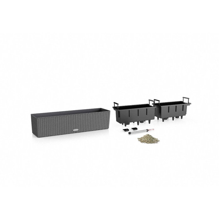 Lechuza BALCONERA Cottage 80 ALL-IN-ONE Granit Lechuza BALCONERA Cottage 80 ALL-IN-ONE Granit