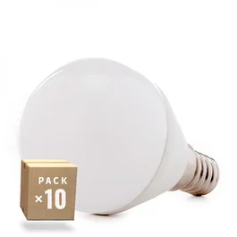 Greenice Pack de 10 Lampes LED SMD2835 E14 5W 410Lm Blanco Frío 6000K
