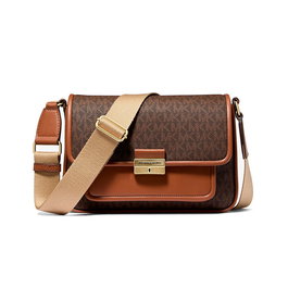 Sac à Bandoulière Michael Kors BRADSHAW Marron 24 x 16 x 6 cm