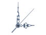 Innspiro Kit de 25 aiguilles en aluminium argenté 76mm et 52mm