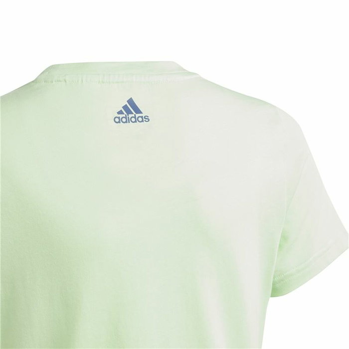 T shirt à manches courtes Enfant Adidas G Lin Vert clair