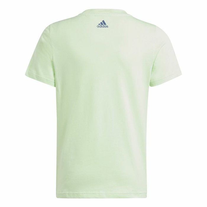 T shirt à manches courtes Enfant Adidas G Lin Vert clair