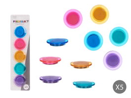 PINCELLO Set 5 Aimants Magnétiques Pastel GRD