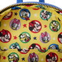 Loungefly Sac à dos Disney Mickey and Friends Classique - Taille 26 cm - Vegan Cuir - Compartiment principal, poche frontale et bretelles réglables