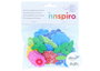 Innspiro Kit de fleurs et pots en mousse EVA adhésive, 60 pièces