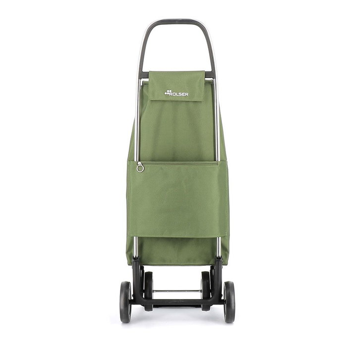 Rolser i-max MF 4 Chariot de courses kaki 43L pliable 4 roues 25 kg Rolser i-max MF 4 Chariot de courses kaki 43L pliable 4 roues 25 kg