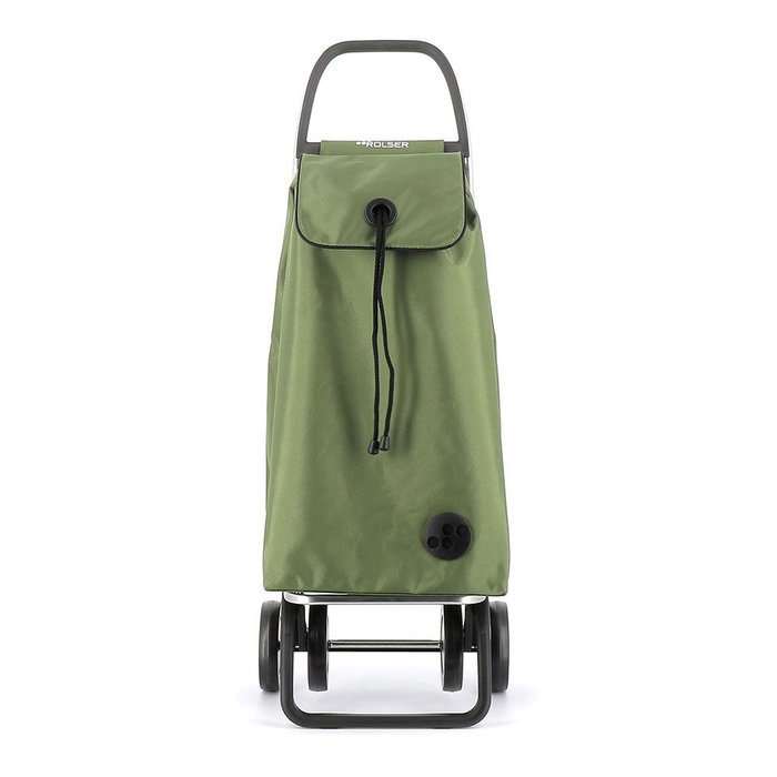 Rolser i-max MF 4 Chariot de courses kaki 43L pliable 4 roues 25 kg Rolser i-max MF 4 Chariot de courses kaki 43L pliable 4 roues 25 kg