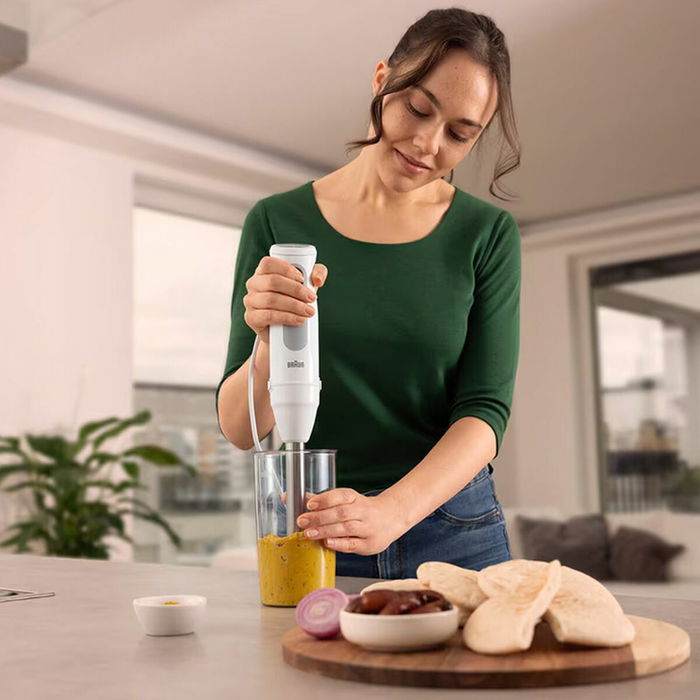 Mixeur plongeant Braun MultiQuick 5 MQ 50001 M 1000 W Blanc Mixeur plongeant Braun MultiQuick 5 MQ 50001 M 1000 W Blanc