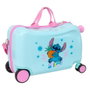 SAFTA Maleta trolley ABS Bright Stitch Disney 44cm
