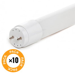 Pack de 10 Tubes LED T8 18W 2520Lm 6000K 120cm