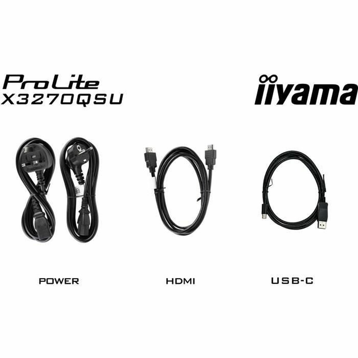 Iiyama ProLite X3270QSU-B1 32'' WQHD IPS 100Hz Noir Iiyama ProLite X3270QSU-B1 32'' WQHD IPS 100Hz Noir