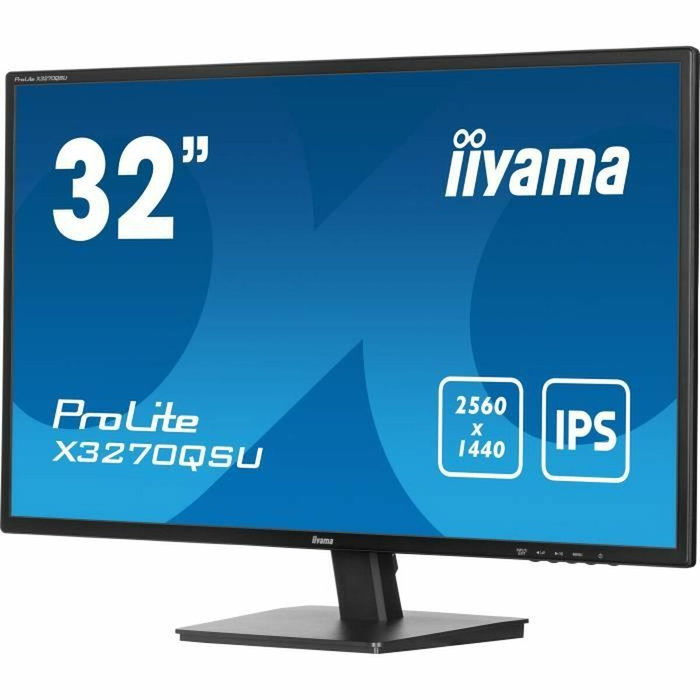 Iiyama ProLite X3270QSU-B1 32'' WQHD IPS 100Hz Noir Iiyama ProLite X3270QSU-B1 32'' WQHD IPS 100Hz Noir