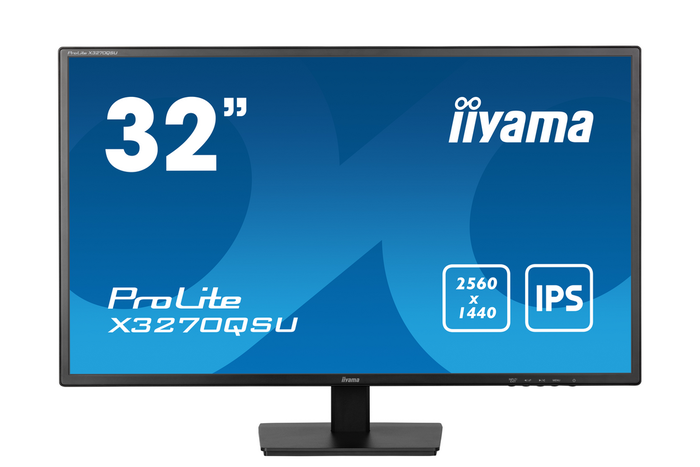 Iiyama ProLite X3270QSU-B1 32'' WQHD IPS 100Hz Noir Iiyama ProLite X3270QSU-B1 32'' WQHD IPS 100Hz Noir