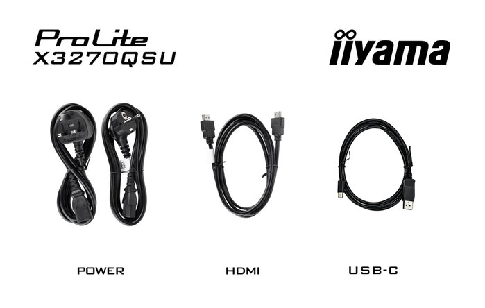 iiyama ProLite X3270QSU-B1 31,5 pouces WQHD IPS Black