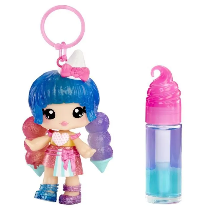 Yummiland Lip Gloss Doll Poupée, Combo Changement de Couleur Stephie Snowcone, Gloss à Paillettes Parfumé avec 6 Yummis et Porte-Clés, À Partir de 4 Ans Yummiland Lip Gloss Doll Poupée, Combo Changement de Couleur Stephie Snowcone, Gloss à Paillettes Parfumé avec 6 Yummis et Porte-Clés, À Partir de 4 Ans