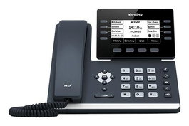 Yealink T5 - Téléphone IP professionnel avec écran LCD 3.7", 12 comptes VoIP, PoE, Bluetooth 4.2, Wi-Fi, compatibilité DECT