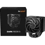Be Quiet Dark Rock 5 - Refroidisseur CPU avec ventilateur Silent Wings 4 135 mm PWM, 6 caloducs, montage sans outil, compatible pâte thermique métal liquide, design élégant