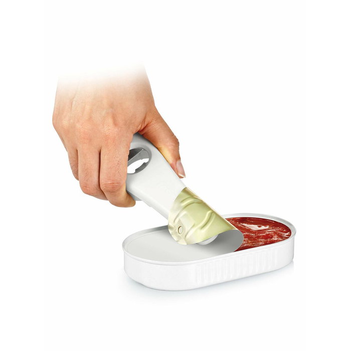 Ouvre-Boîte Multifonction Tescoma Presto Blanc Acier