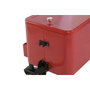 Home ESPRIT Glacière Noir Rouge Métal polypropylène