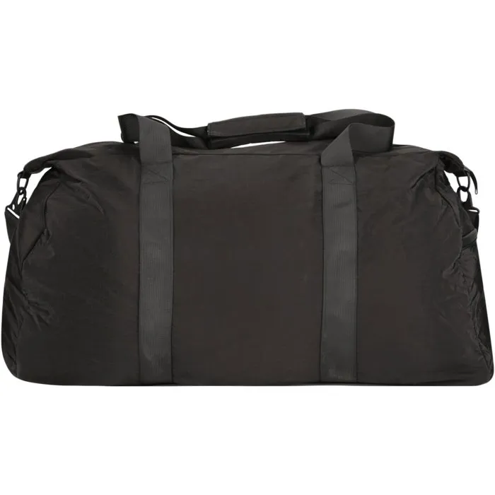 Virtus Sac de Sport Vinston en Polyamide Ripstop Noir, Poches à Fermeture Éclair, Sangle Crossbody et Poignée Double Virtus Sac de Sport Vinston en Polyamide Ripstop Noir, Poches à Fermeture Éclair, Sangle Crossbody et Poignée Double