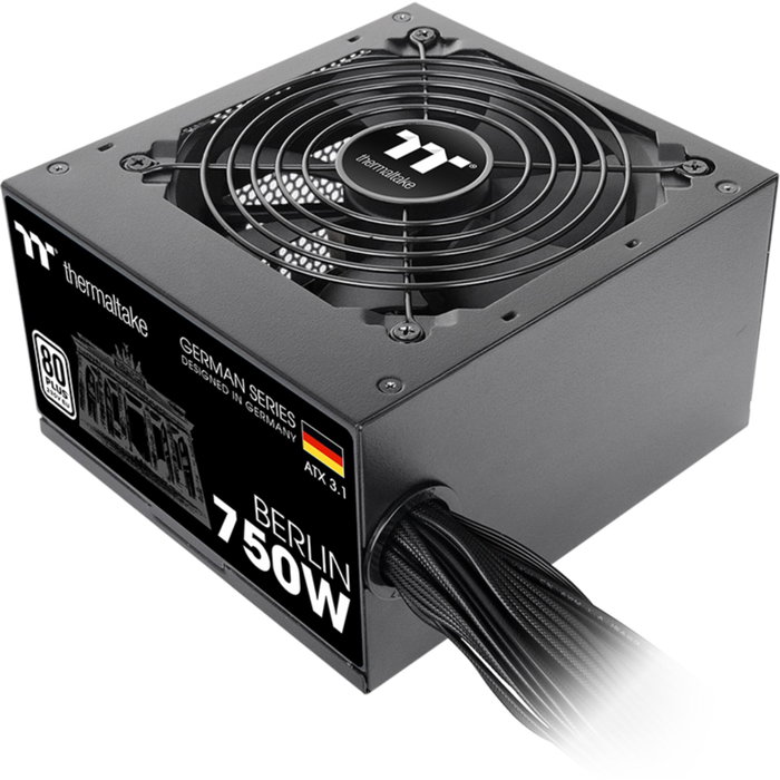 Thermaltake Berlin 750W ATX3.1 80+ Noir Thermaltake Berlin 750W ATX3.1 80+ Noir