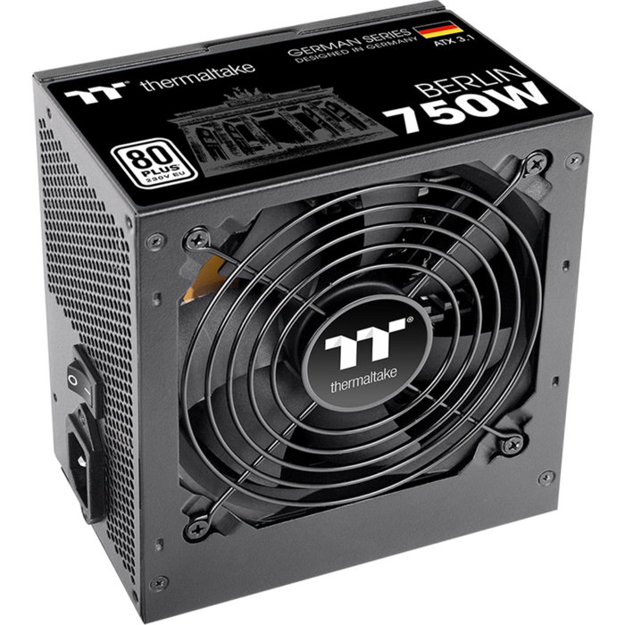 Thermaltake Berlin 750W ATX3.1 80+ Noir Thermaltake Berlin 750W ATX3.1 80+ Noir